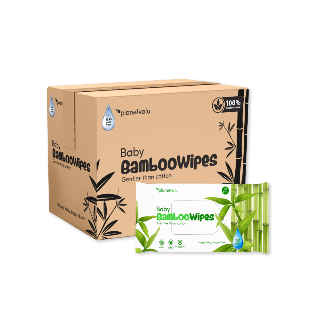 Baby Water Wipes – Bamboo – 720 wipes